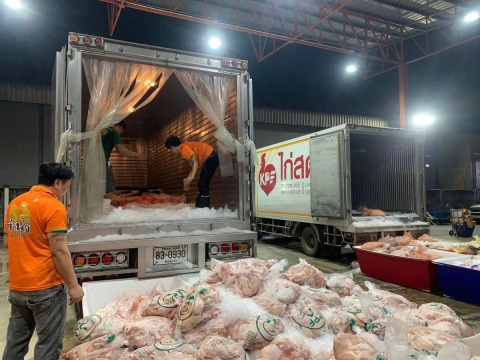 ขายส่งไก่สด